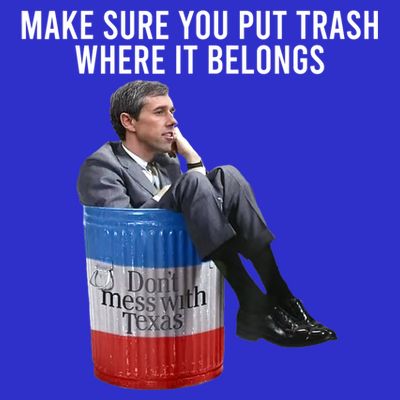 Beto Make Sure You Put Trash Where It Belongs T-Shirt