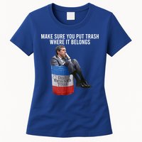 Beto Make Sure You Put Trash Where It Belongs Womens T-Shirt