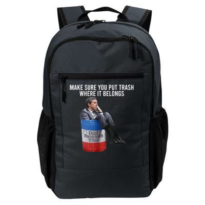 Beto Make Sure You Put Trash Where It Belongs Daily Commute Backpack