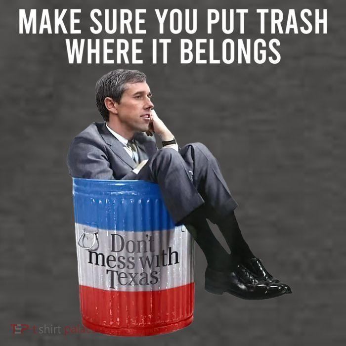 Beto Make Sure You Put Trash Where It Belongs Vector Backpack