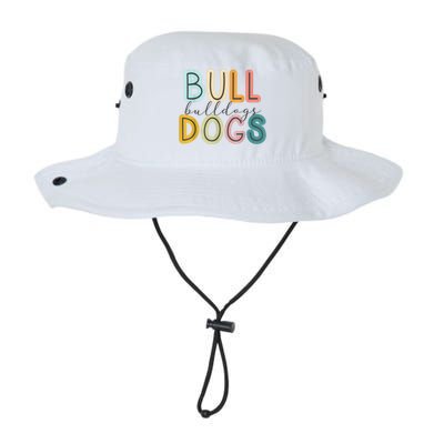 Bulldogs Mascot School Spirit Sports Cheer Fan Team Gift Legacy Cool Fit Booney Bucket Hat