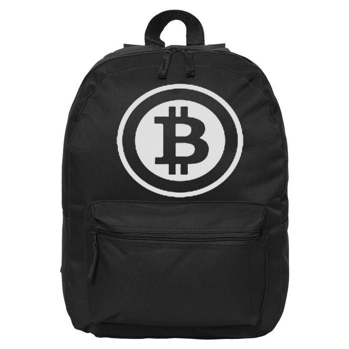 Bitcoin Michael Saylor 16 in Basic Backpack