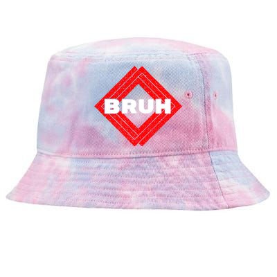 Bruh Meme Slang Boy Girl Teens Gen Z Meme Bruh Tie-Dyed Bucket Hat