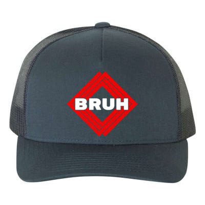 Bruh Meme Slang Boy Girl Teens Gen Z Meme Bruh Yupoong Adult 5-Panel Trucker Hat