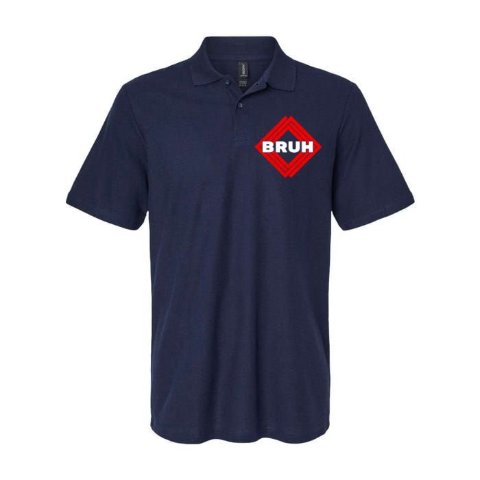 Bruh Meme Slang Boy Girl Teens Gen Z Meme Bruh Softstyle Adult Sport Polo