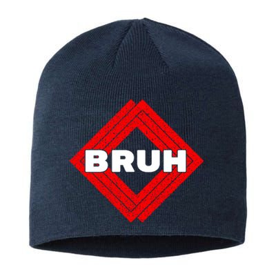 Bruh Meme Slang Boy Girl Teens Gen Z Meme Bruh Sustainable Beanie