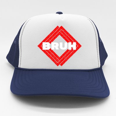 Bruh Meme Slang Boy Girl Teens Gen Z Meme Bruh Trucker Hat