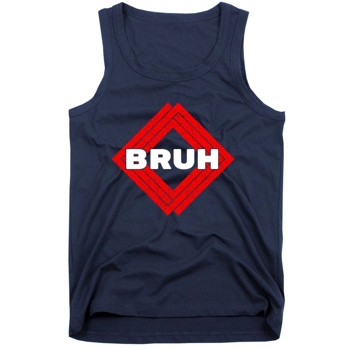 Bruh Meme Slang Boy Girl Teens Gen Z Meme Bruh Tank Top