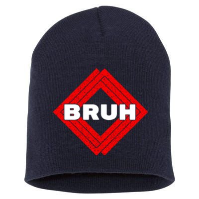 Bruh Meme Slang Boy Girl Teens Gen Z Meme Bruh Short Acrylic Beanie