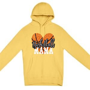 Basketball Mama Sports Mom Gift Premium Pullover Hoodie