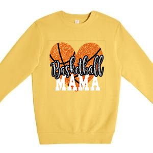 Basketball Mama Sports Mom Gift Premium Crewneck Sweatshirt