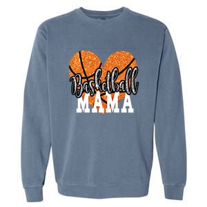 Basketball Mama Sports Mom Gift Garment-Dyed Sweatshirt