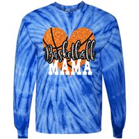 Basketball Mama Sports Mom Gift Tie-Dye Long Sleeve Shirt