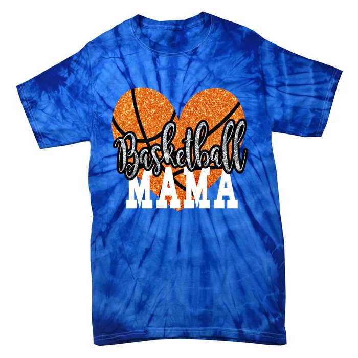 Basketball Mama Sports Mom Gift Tie-Dye T-Shirt