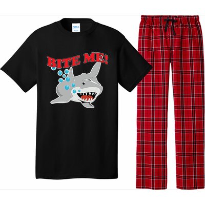 Bite Me Shark Funny Shark Humor Gift Pajama Set