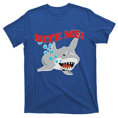 Bite Me Shark Funny Shark Humor Gift T-Shirt