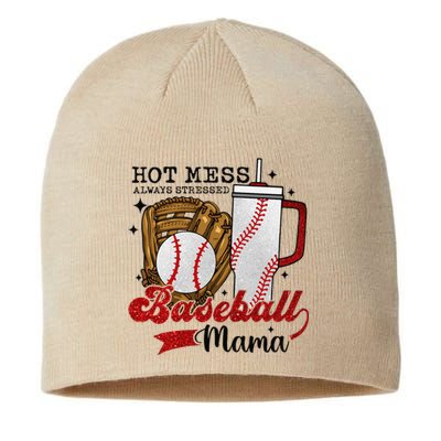 Baseball Mama Sport Mom Women Mothers Day 2024 Sustainable Beanie