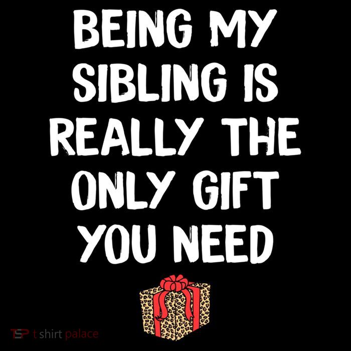 Being My Sibling Is Really The Only Gift You Need Box Xmas Cute Gift Impact Tech Backpack
