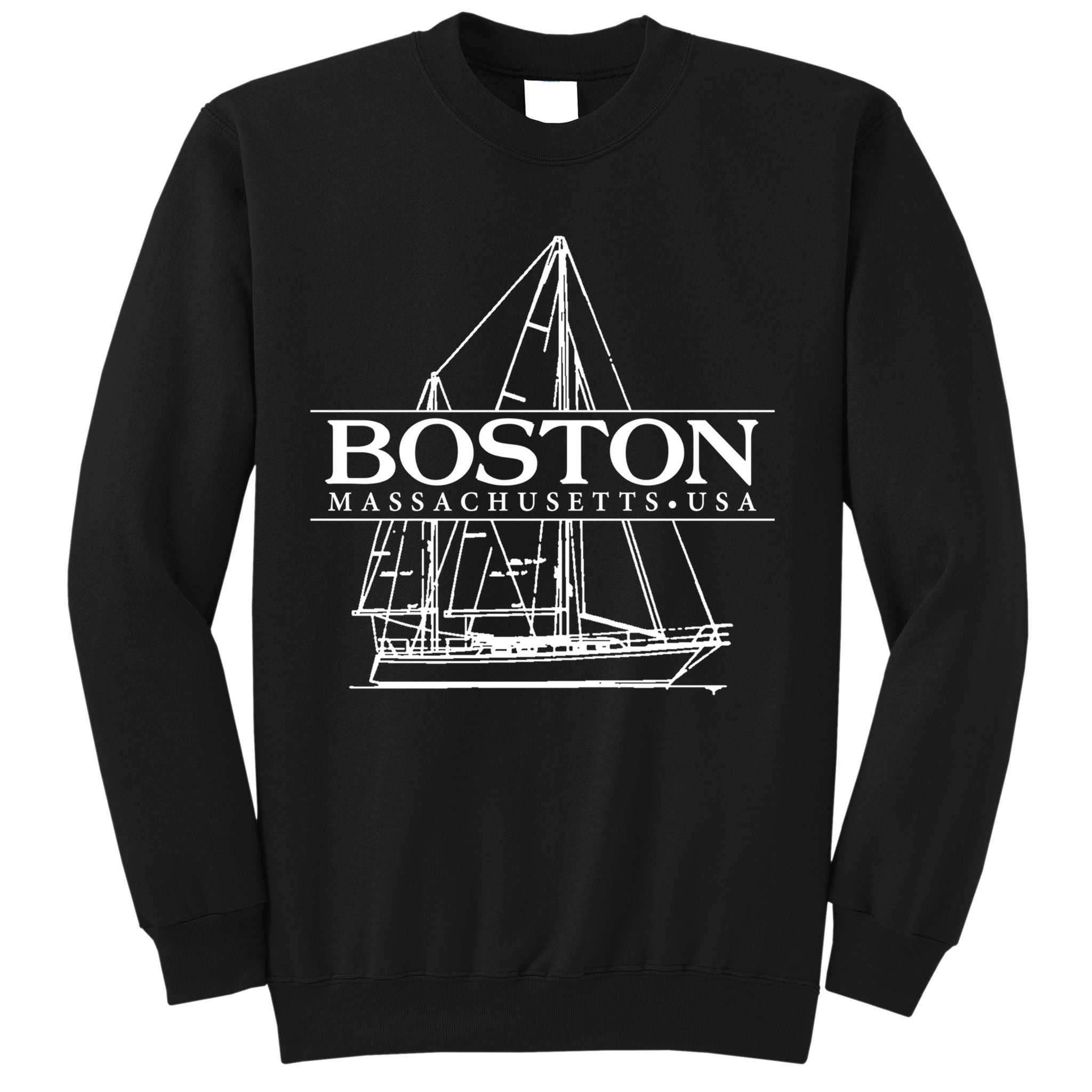 Boston Massachusetts Souvenir Sailing Great Gift Sweatshirt