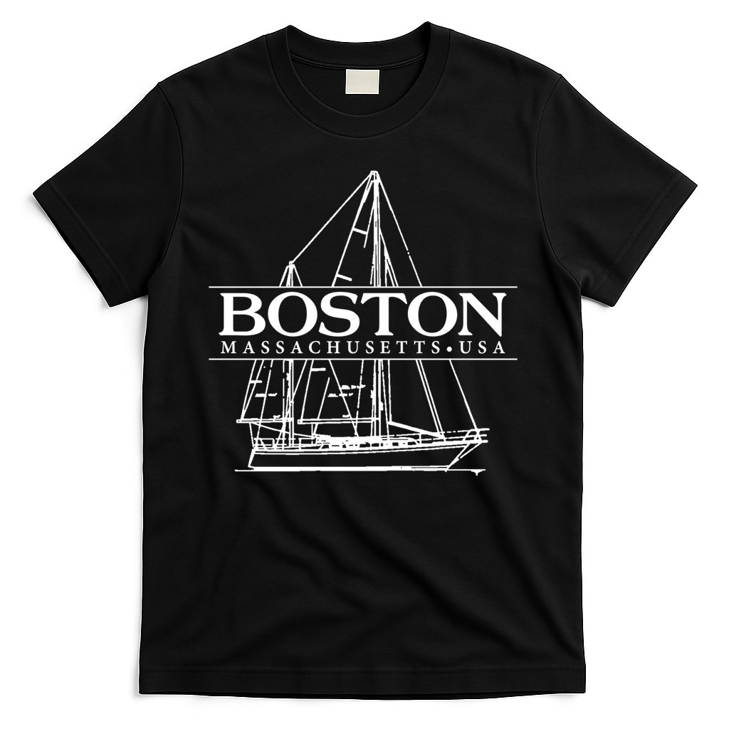 Boston Massachusetts Souvenir Sailing Great Gift T-Shirt