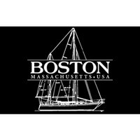 Boston Massachusetts Souvenir Sailing Great Gift Bumper Sticker