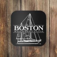 Boston Massachusetts Souvenir Sailing Great Gift Coaster