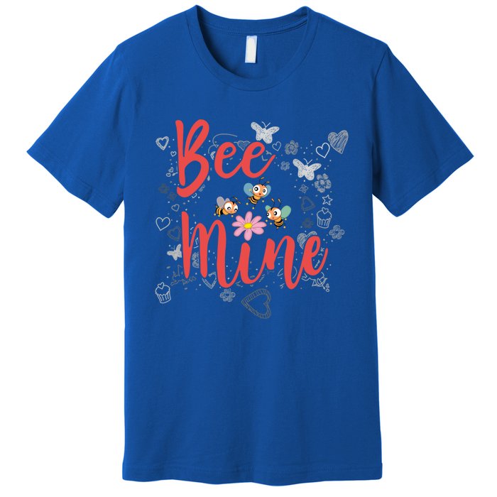 Bee Mine Sweethearts Friends Friends Valentines Day Gift Premium T-Shirt