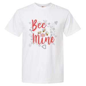 Bee Mine Sweethearts Friends Friends Valentines Day Gift Garment-Dyed Heavyweight T-Shirt