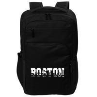 Boston Massachusetts Skyline Graphic Apparel Impact Tech Backpack