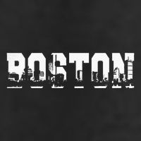 Boston Massachusetts Skyline Graphic Apparel Adult Drive Performance Visor