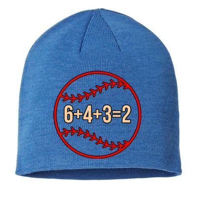 Baseball Math Sports Player Lover Coach Graphic Gift Sustainable Beanie