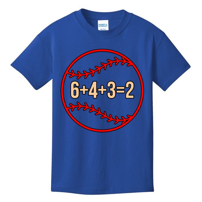 Baseball Math Sports Player Lover Coach Graphic Gift Kids T-Shirt