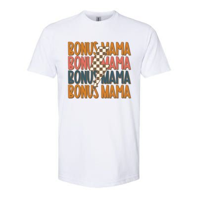 Bonus Mama Stepmom Mother’S Day Softstyle® CVC T-Shirt