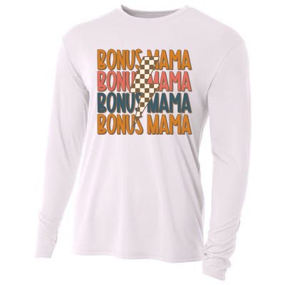 Bonus Mama Stepmom Mother’S Day Cooling Performance Long Sleeve Crew