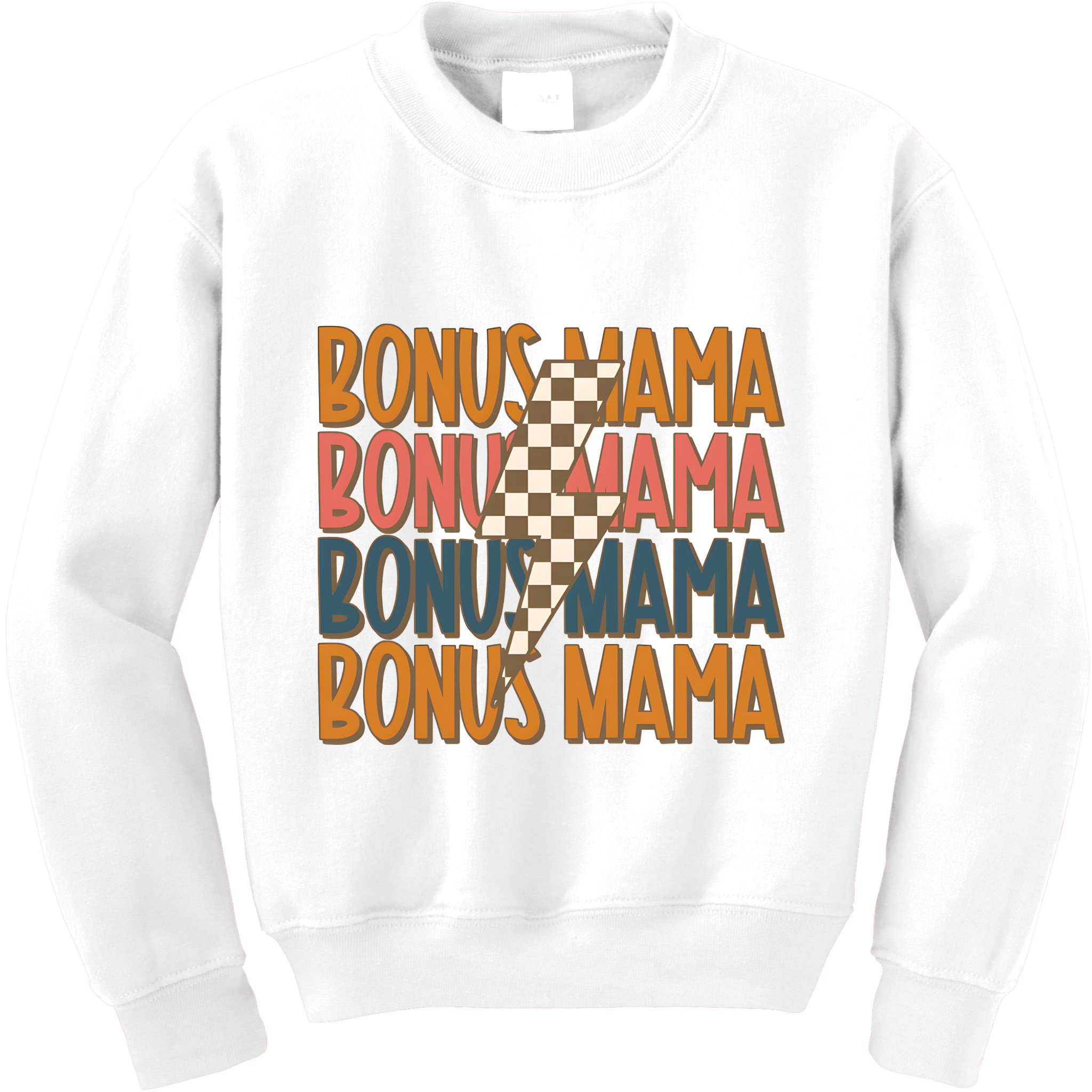 Bonus Mama Stepmom Mother’S Day Kids Sweatshirt