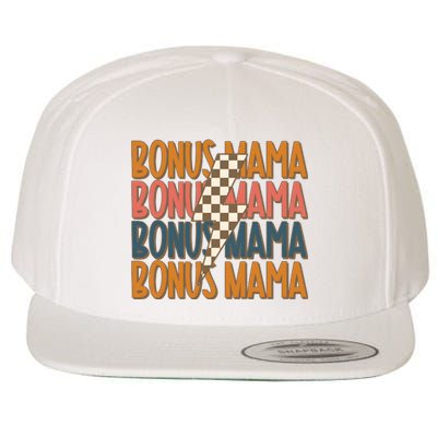 Bonus Mama Stepmom Mother’S Day Wool Snapback Cap