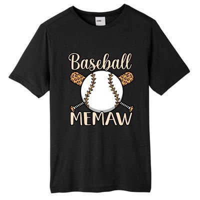 Baseball Memaw Sports Player Lover Coach Graphic Cool Gift Tall Fusion ChromaSoft Performance T-Shirt