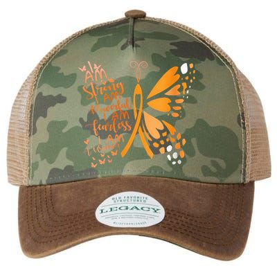 Butterfly Multiple Sclerosis Awareness Legacy Tie Dye Trucker Hat