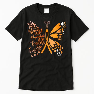 Butterfly Multiple Sclerosis Awareness Tall T-Shirt