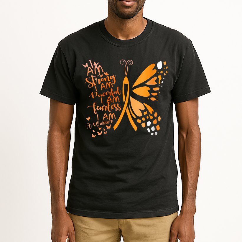 Butterfly Multiple Sclerosis Awareness Tall T-Shirt