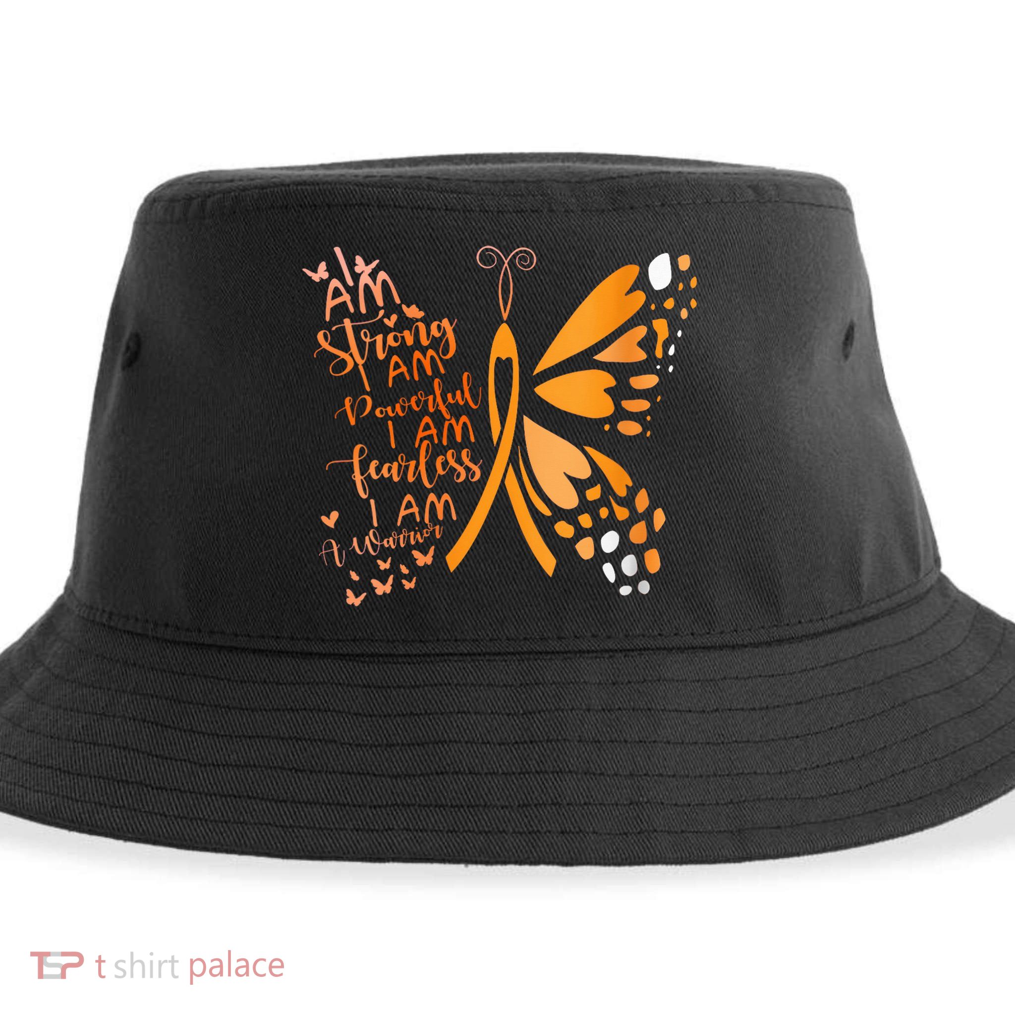 Butterfly Multiple Sclerosis Awareness Sustainable Bucket Hat