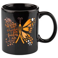 Butterfly Multiple Sclerosis Awareness 11oz C Handle Ceramic Mug