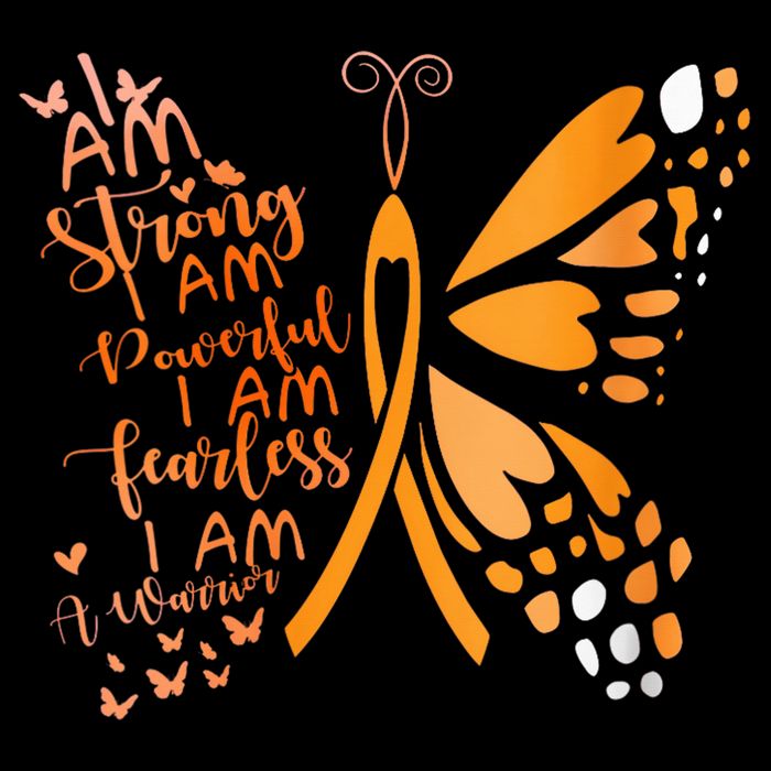 Butterfly Multiple Sclerosis Awareness Youth Performance Sprint T-Shirt