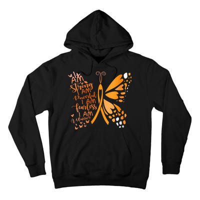 Butterfly Multiple Sclerosis Awareness Tall Hoodie