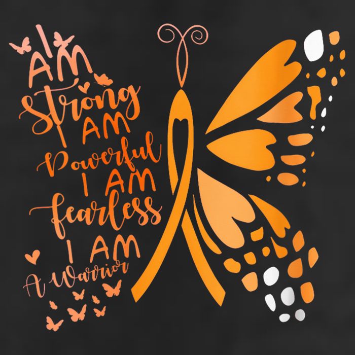 Butterfly Multiple Sclerosis Awareness Golf Towel
