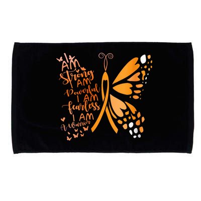 Butterfly Multiple Sclerosis Awareness Microfiber Hand Towel