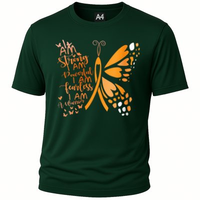 Butterfly Multiple Sclerosis Awareness Performance Shirt