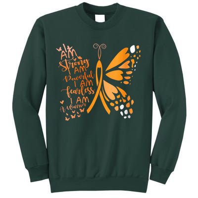 Butterfly Multiple Sclerosis Awareness Sweatshirt