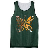 Butterfly Multiple Sclerosis Awareness Mesh Reversible Basketball Jersey Tank
