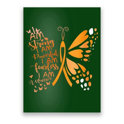 Butterfly Multiple Sclerosis Awareness Poster